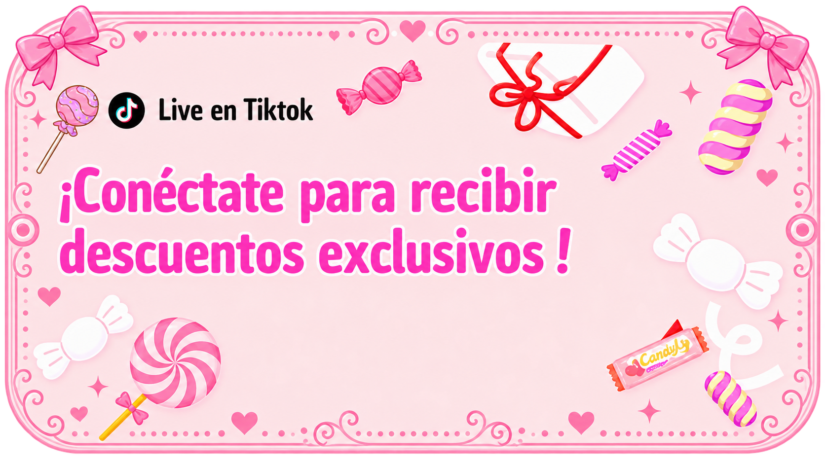 Live en TikTok de Dulcerella - descuentos exclusivos